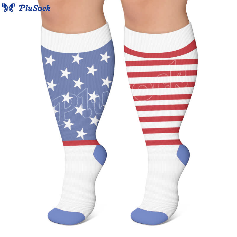 Chaussettes de compression Starry Mix grandes tailles - image 7