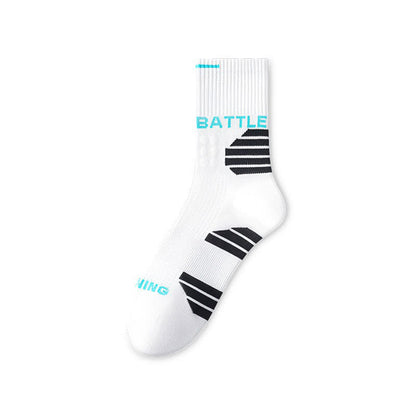 Chaussettes rembourrées Battle Quarter (5 paires) - Noir - EU38-44(US5-10) - image 5