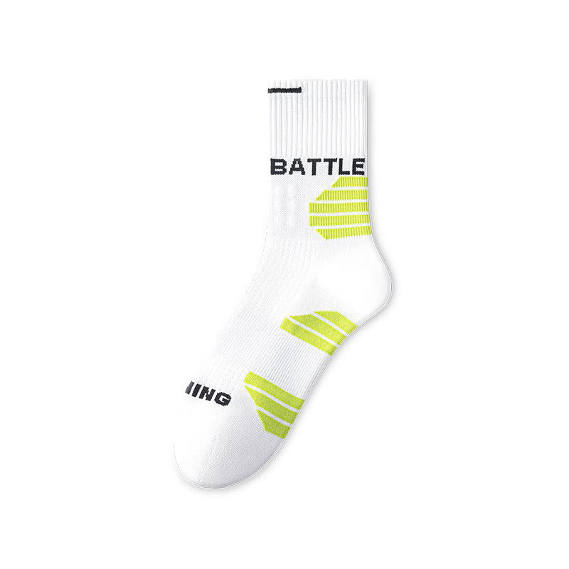 Chaussettes rembourrées Battle Quarter (5 paires) - Vert - EU38-44(US5-10) - image 4