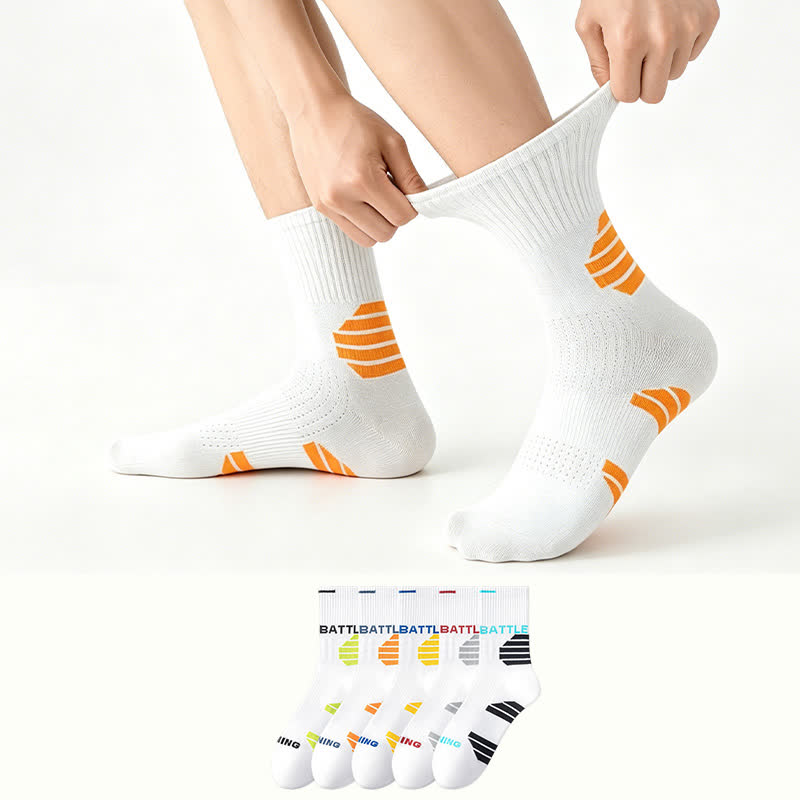 Chaussettes rembourrées Battle Quarter (5 paires) - image 0