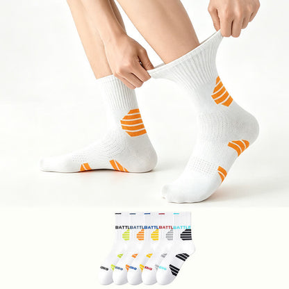 Chaussettes rembourrées Battle Quarter (5 paires) - image 0