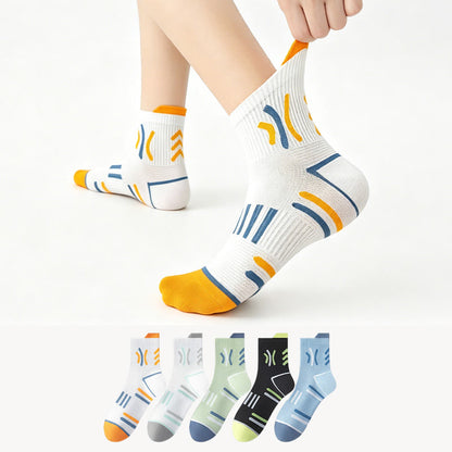 Chaussettes de sport en coton (5 paires) - image 0