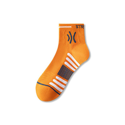 Chaussettes rembourrées à séchage rapide (5 paires) - Orange - EU38-44(US5-10) - image 4