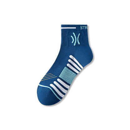 Chaussettes rembourrées à séchage rapide (5 paires) - Bleu marine - EU38-44(US5-10) - image 7