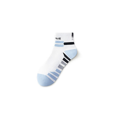 Chaussettes de sport côtelées Brave (5 paires) - Blanc - EU38-44(US5-10) - image 3