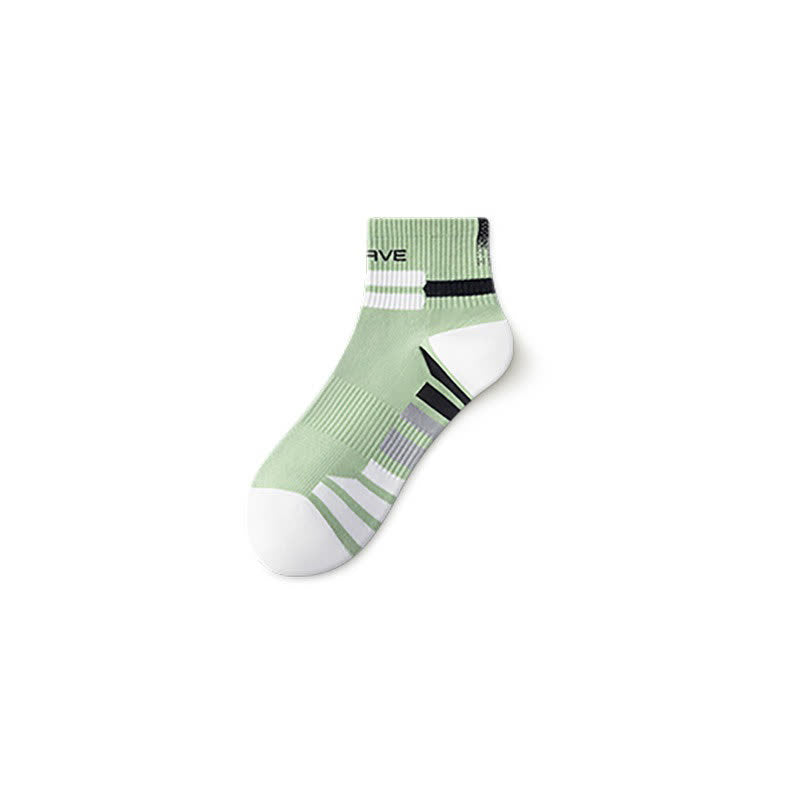 Chaussettes de sport côtelées Brave (5 paires) - Vert - EU38-44(US5-10) - image 2