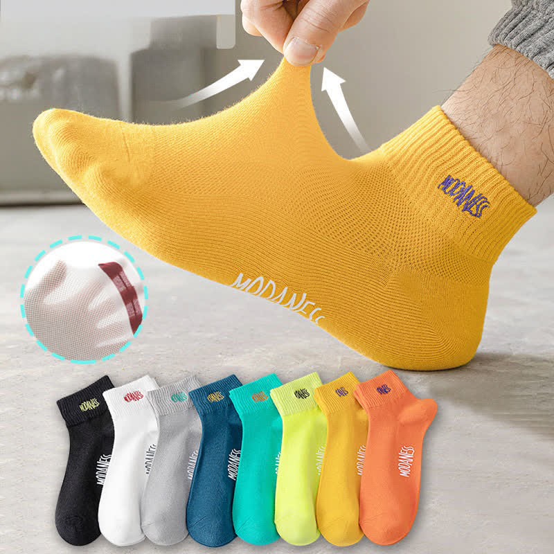 Chaussettes en coton respirant (8 paires) - image 0