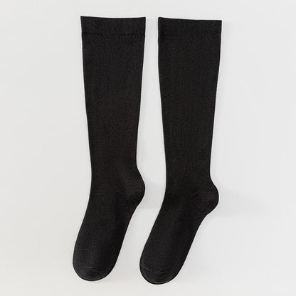 Chaussettes de compression en bambou massif grande taille - Noir - 5XL - image 7