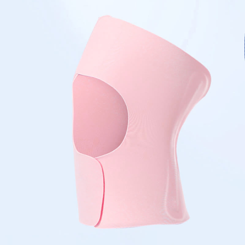 Genouillère de compression ouverte à rotule - Rose - XL - image 4