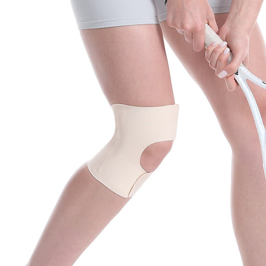 Genouillère de compression ouverte à rotule - image 0