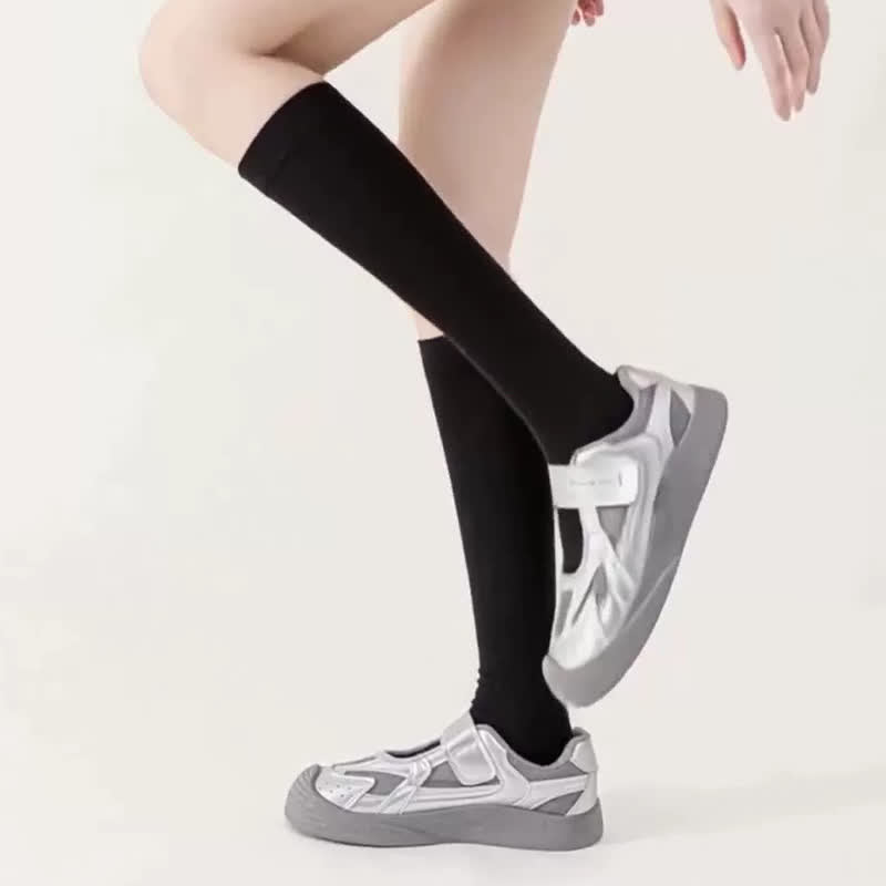 Chaussettes de compression en bambou massif grande taille - image 2