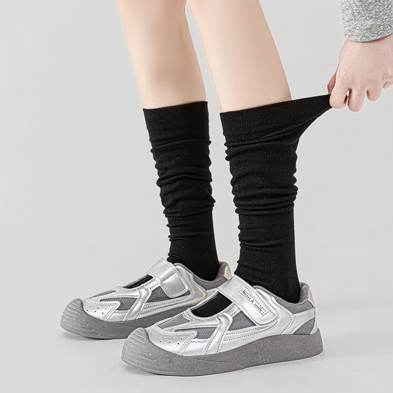 Chaussettes de compression en bambou massif grande taille - image 4
