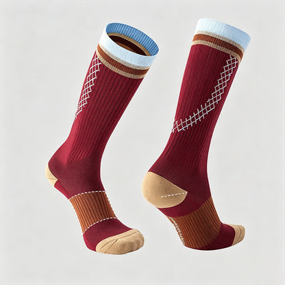 Chaussettes de compression côtelées (3 paires) - image 8