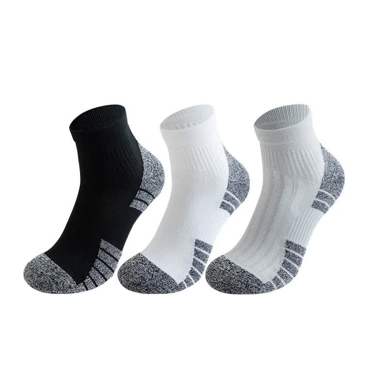 Chaussettes de compression rembourrées (3 paires) - Multicolore - EU38-44(US5-10) - image 1