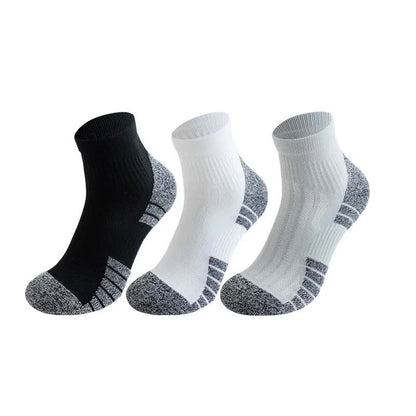 Chaussettes de compression rembourrées (3 paires) - Multicolore - EU38-44(US5-10) - image 1