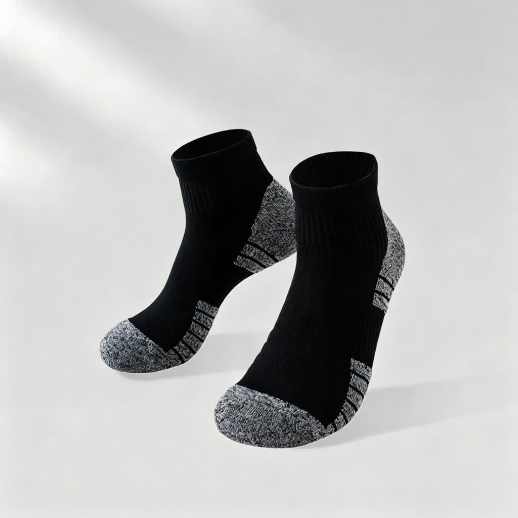 Chaussettes de compression rembourrées (3 paires) - Noir - EU38-44(US5-10) - image 4