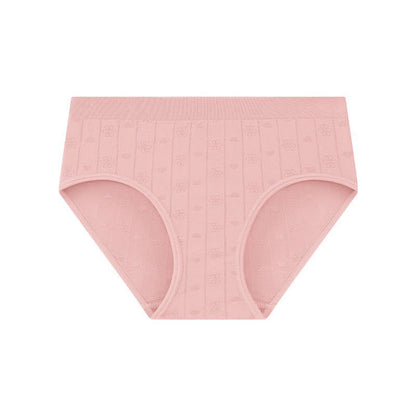 Culotte taille haute côtelée sans coutures (lot de 3) - Rose - XL - image 6