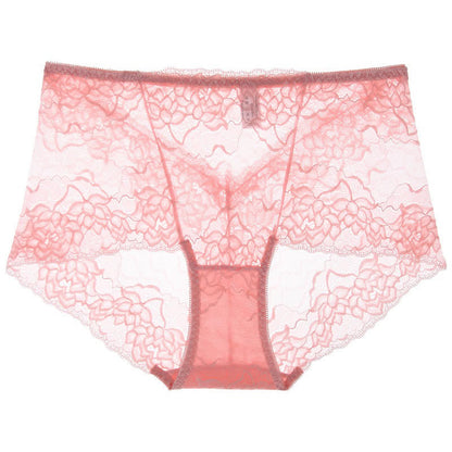 Culotte taille basse en dentelle florale (lot de 3) - Rose - 2XL - image 4