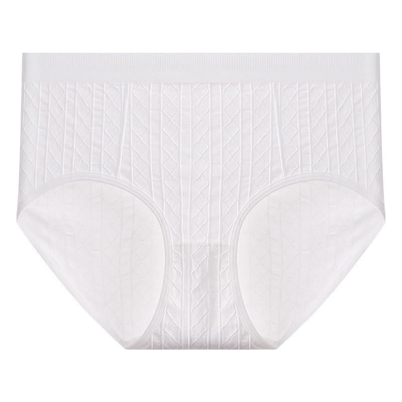 Culotte taille haute texturée et respirante (paquet de 4) - C - 5XL - image 4
