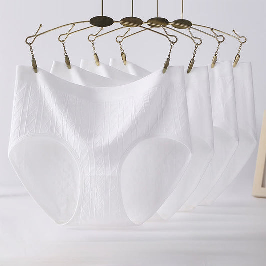 Culotte taille haute texturée et respirante (paquet de 4) - image 0