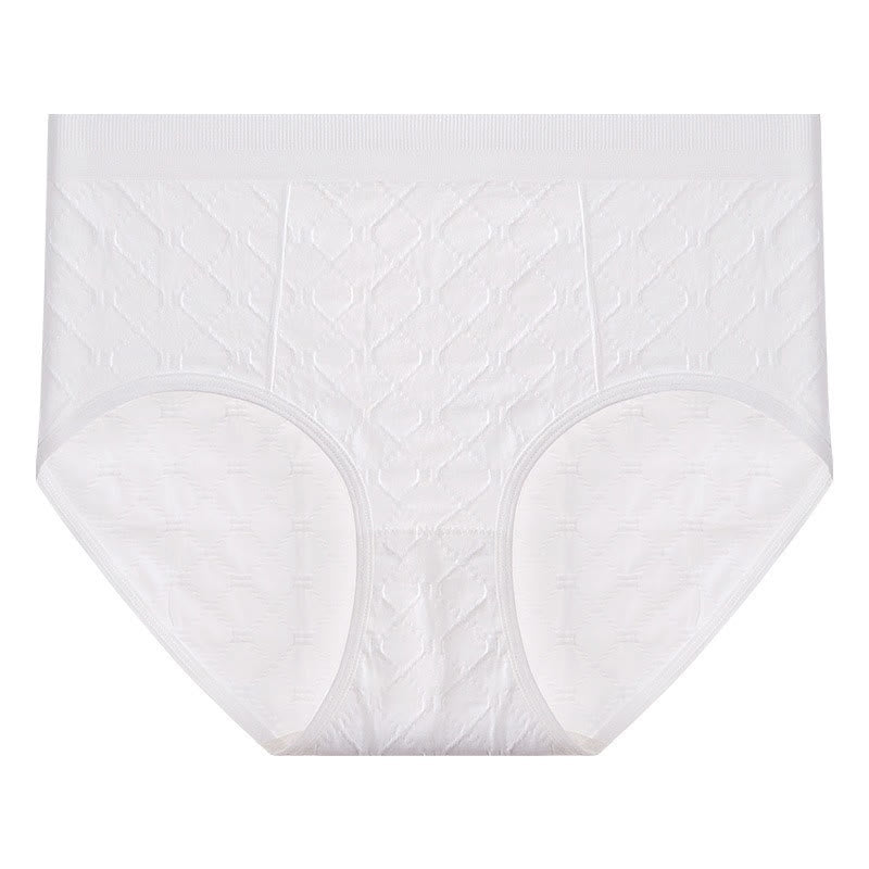 Culotte taille haute texturée et respirante (paquet de 4) - B - 5XL - image 3