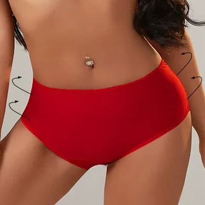 Culotte taille haute en dentelle et résille (lot de 3) - image 2