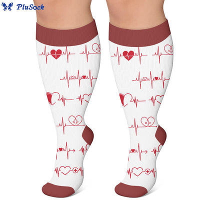 Chaussettes de compression médicales grandes tailles - image 3