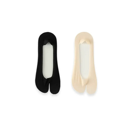 Chaussettes invisibles Ice Silk Tabi (4 paires) - Multicolore*2 - EU39-45(US6-11) - image 5