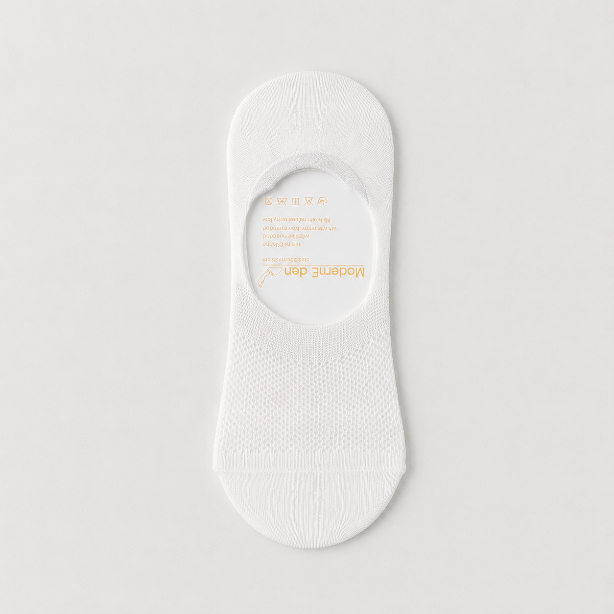 Chaussettes invisibles en soie (4 paires) - Blanc - EU38-45 (US5-11) - image 2