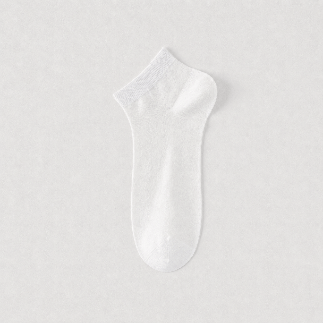 Chaussettes de cheville respirantes en soie (4 paires) - Blanc - EU38-45 (US5-11) - image 5