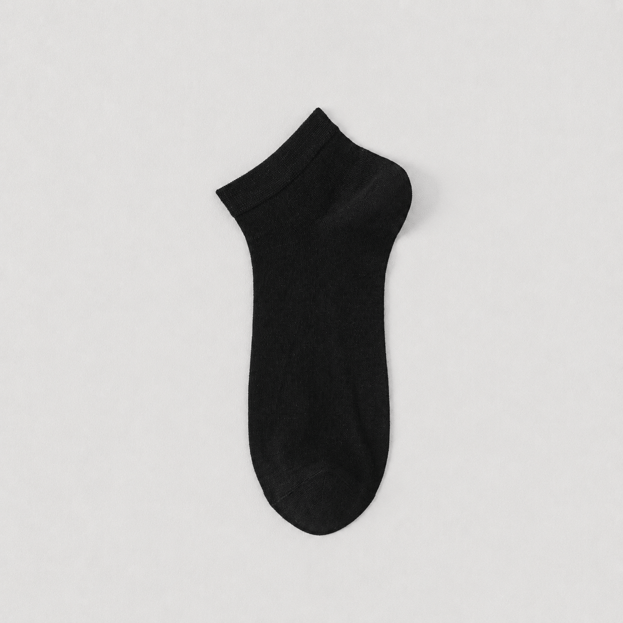 Chaussettes de cheville respirantes en soie (4 paires) - Noir - EU38-45 (US5-11) - image 6