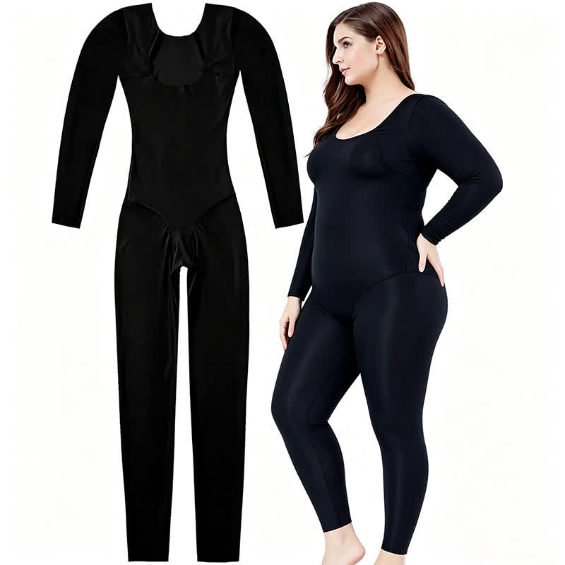 body sculptant sans coutures - Noir - 4XL - image 2