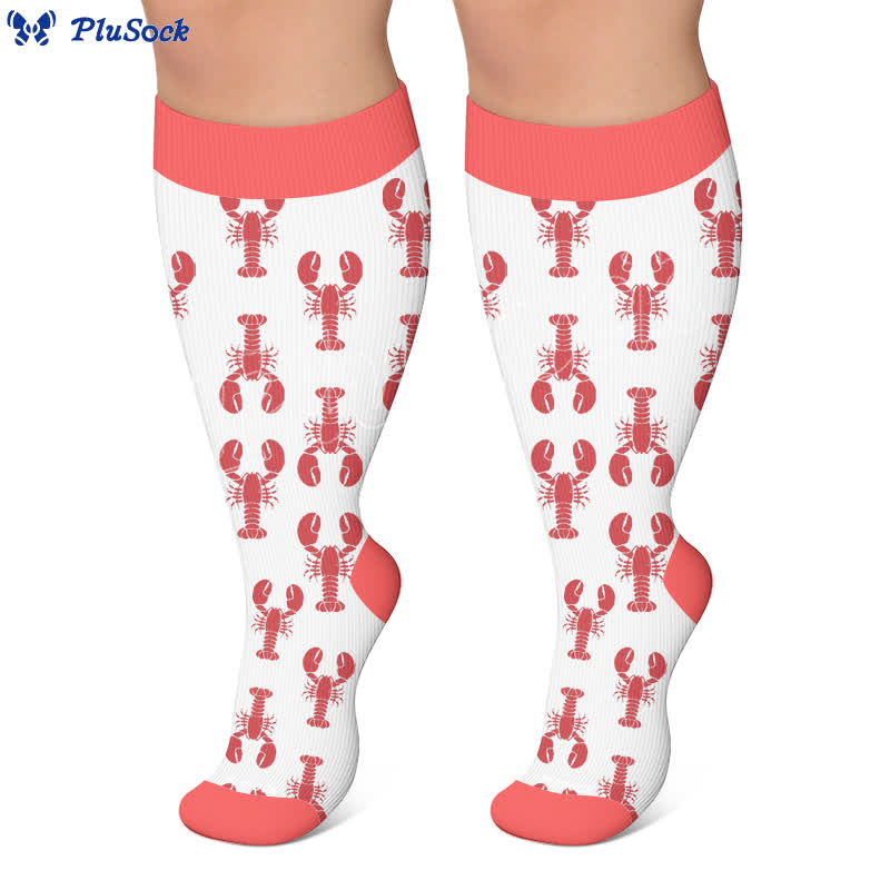 Chaussettes de compression grandes tailles aux couleurs du drapeau - image 6