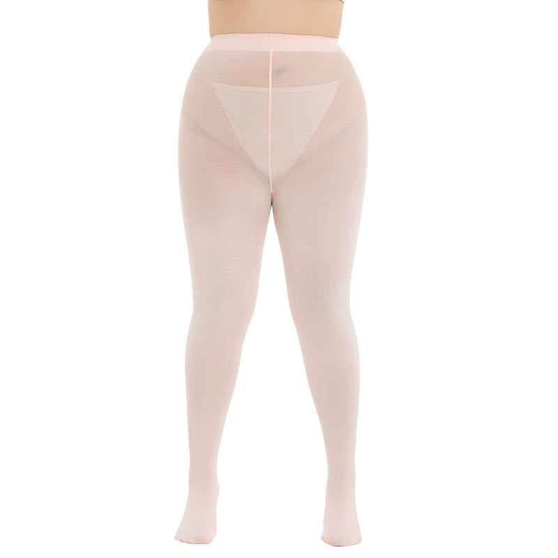 Collants gainants taille haute (3 paires) - Beige - 3XL- 4XL - image 3