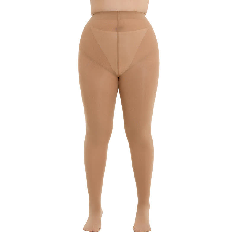 Collants gainants taille haute (3 paires) - Nu - 3XL- 4XL - image 9