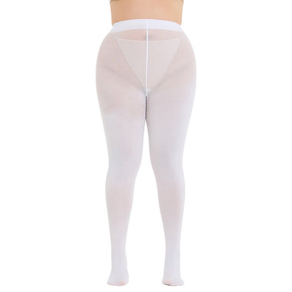 Collants gainants taille haute (3 paires) - Blanc - 3XL- 4XL - image 4