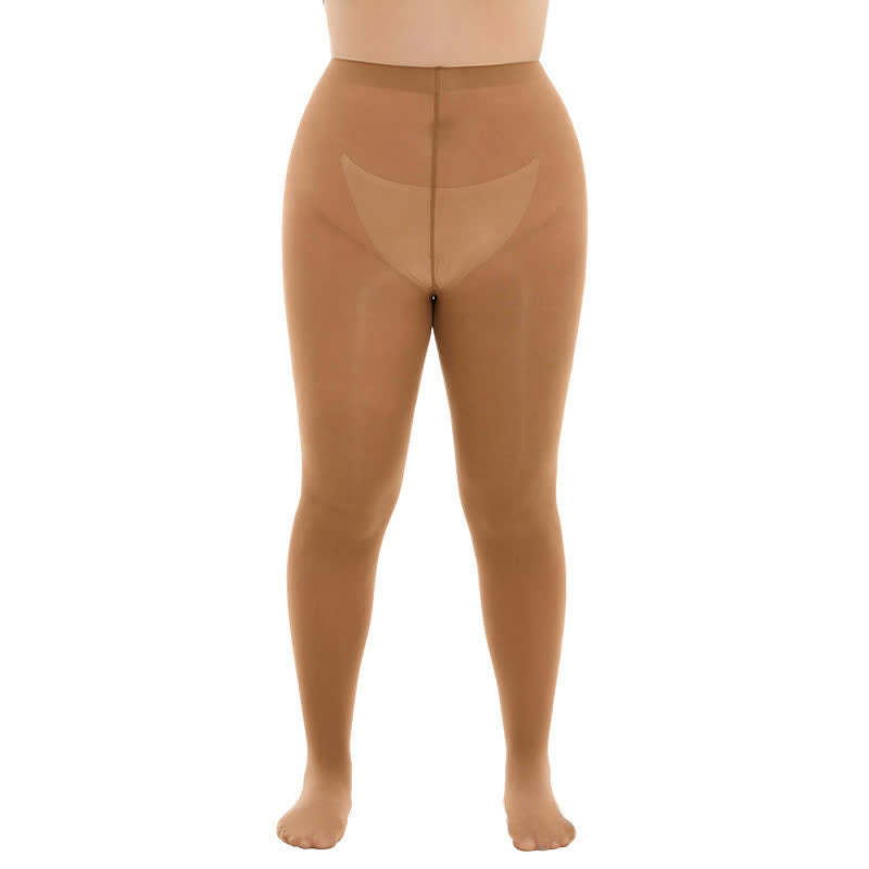 Collants gainants taille haute (3 paires) - Caramel - 3XL- 4XL - image 11