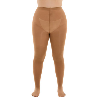 Collants gainants taille haute (3 paires) - Caramel - 3XL- 4XL - image 11