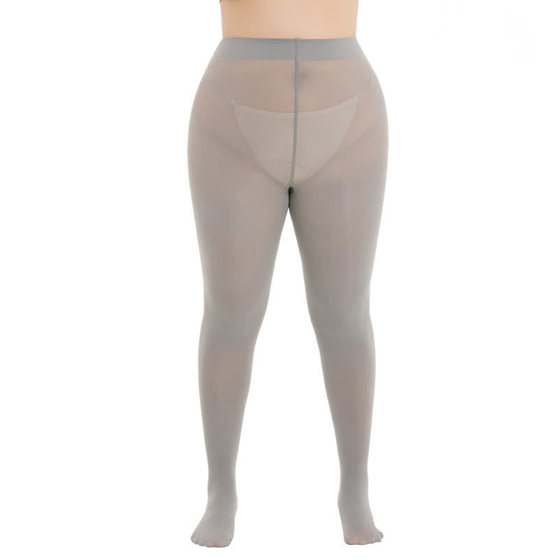 Collants gainants taille haute (3 paires) - Gris - 3XL- 4XL - image 7