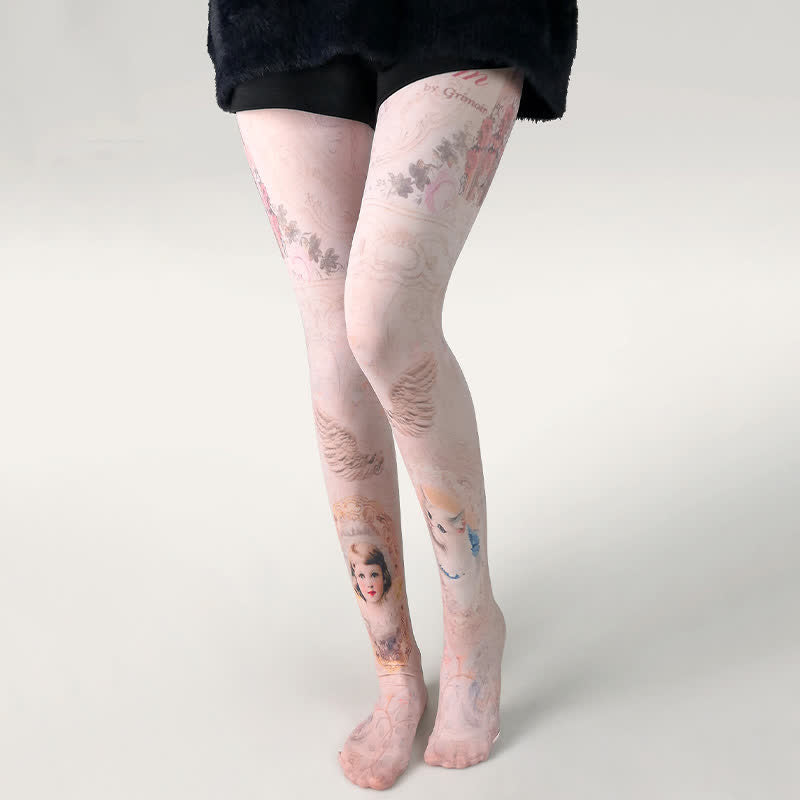Collants à imprimé papillon pour tous les jours - F - One Size - image 5