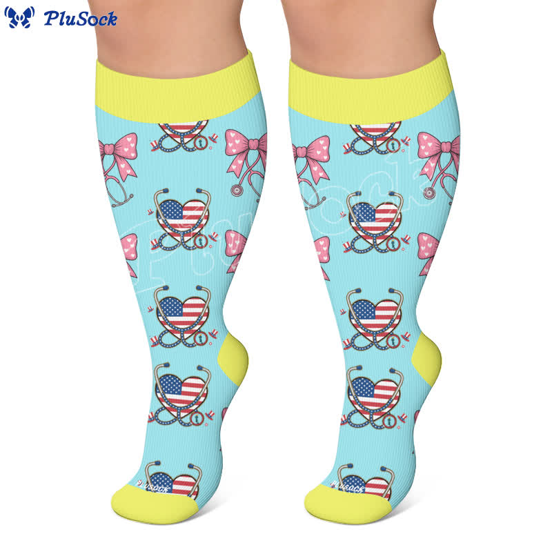Chaussettes de compression médicales grandes tailles - image 7