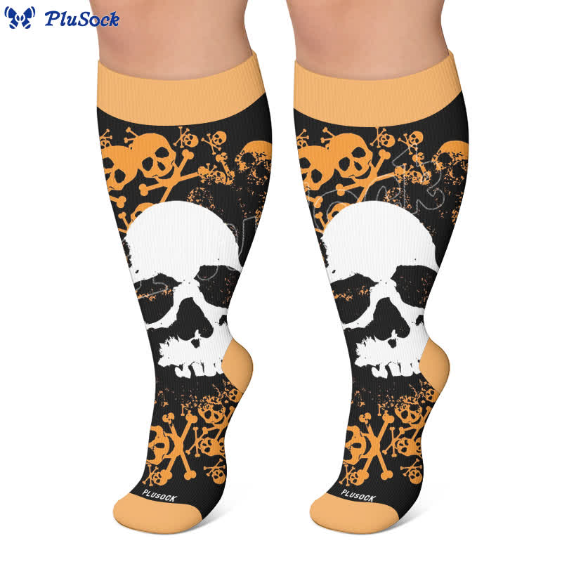 Chaussettes de compression Crossbone grandes tailles - image 6