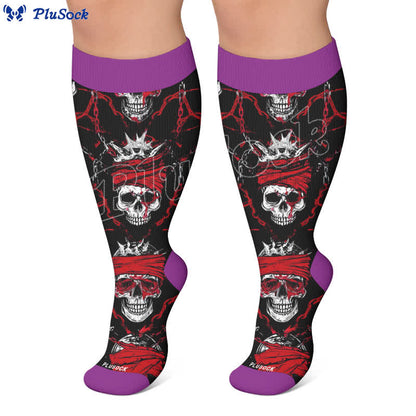 Chaussettes de compression Crossbone grandes tailles - image 7