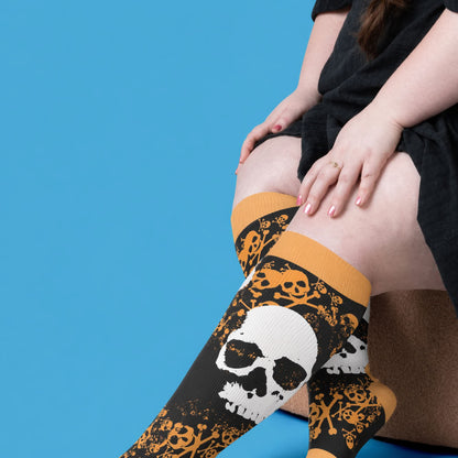 Chaussettes de compression Crossbone grandes tailles - image 2