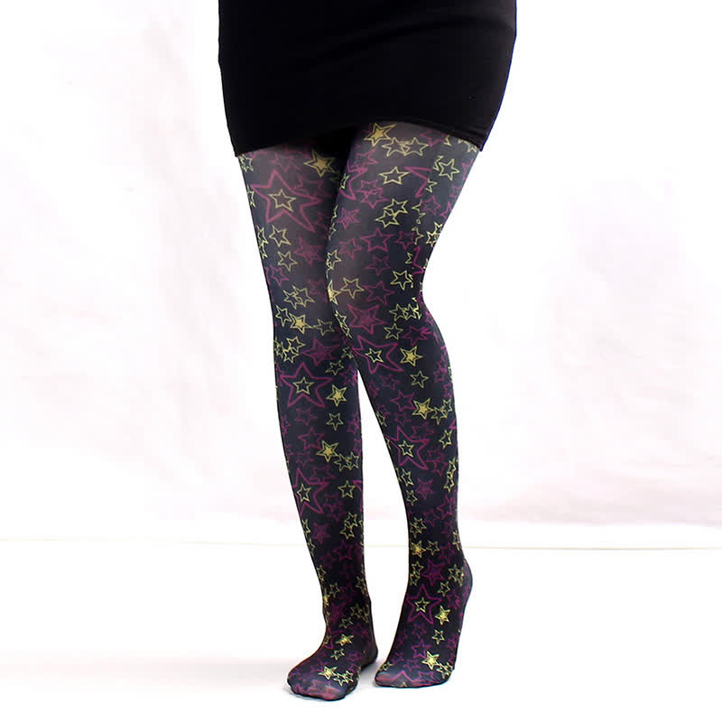 Collants de tous les jours Nuit étoilée - UN - One Size - image 0
