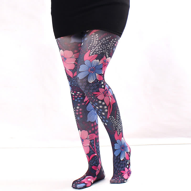 Collants de tous les jours Nuit étoilée - B - One Size - image 1
