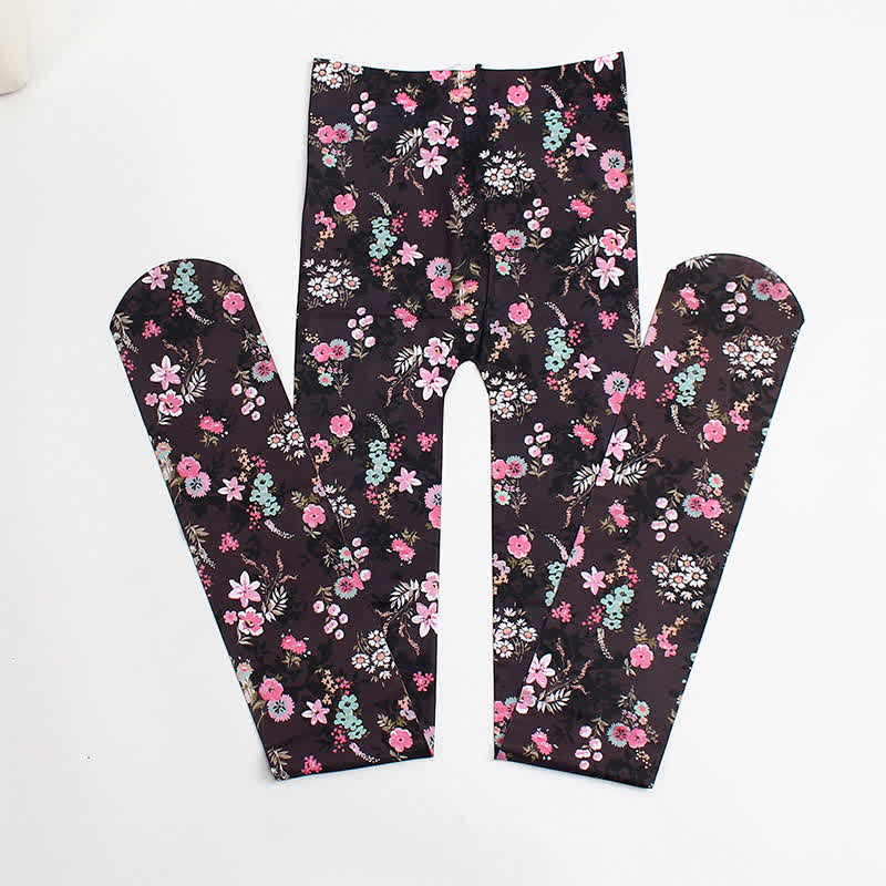 Collants quotidiens à motif floral - image 1