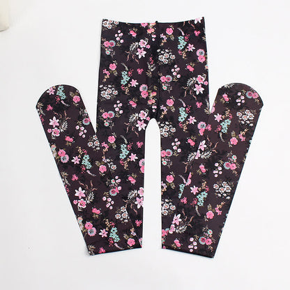 Collants quotidiens à motif floral - image 1