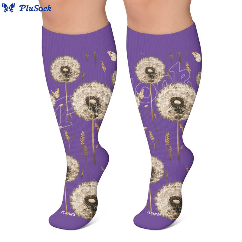 Chaussettes de compression botaniques grande taille - image 6