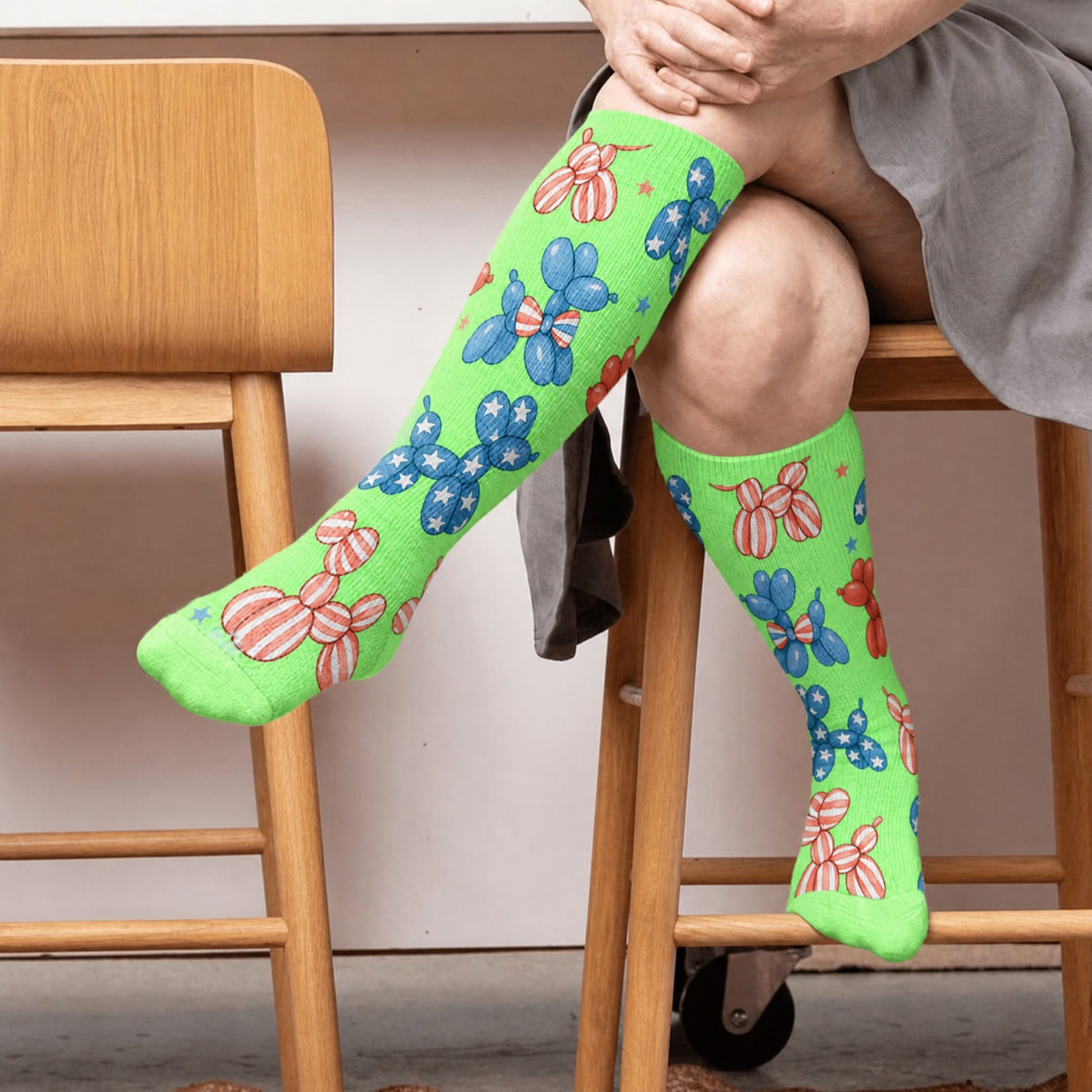 Chaussettes de compression Independence Balloons grandes tailles - image 1